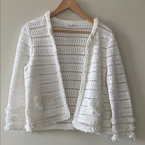 Oscar de la Renta Crochet Blazer